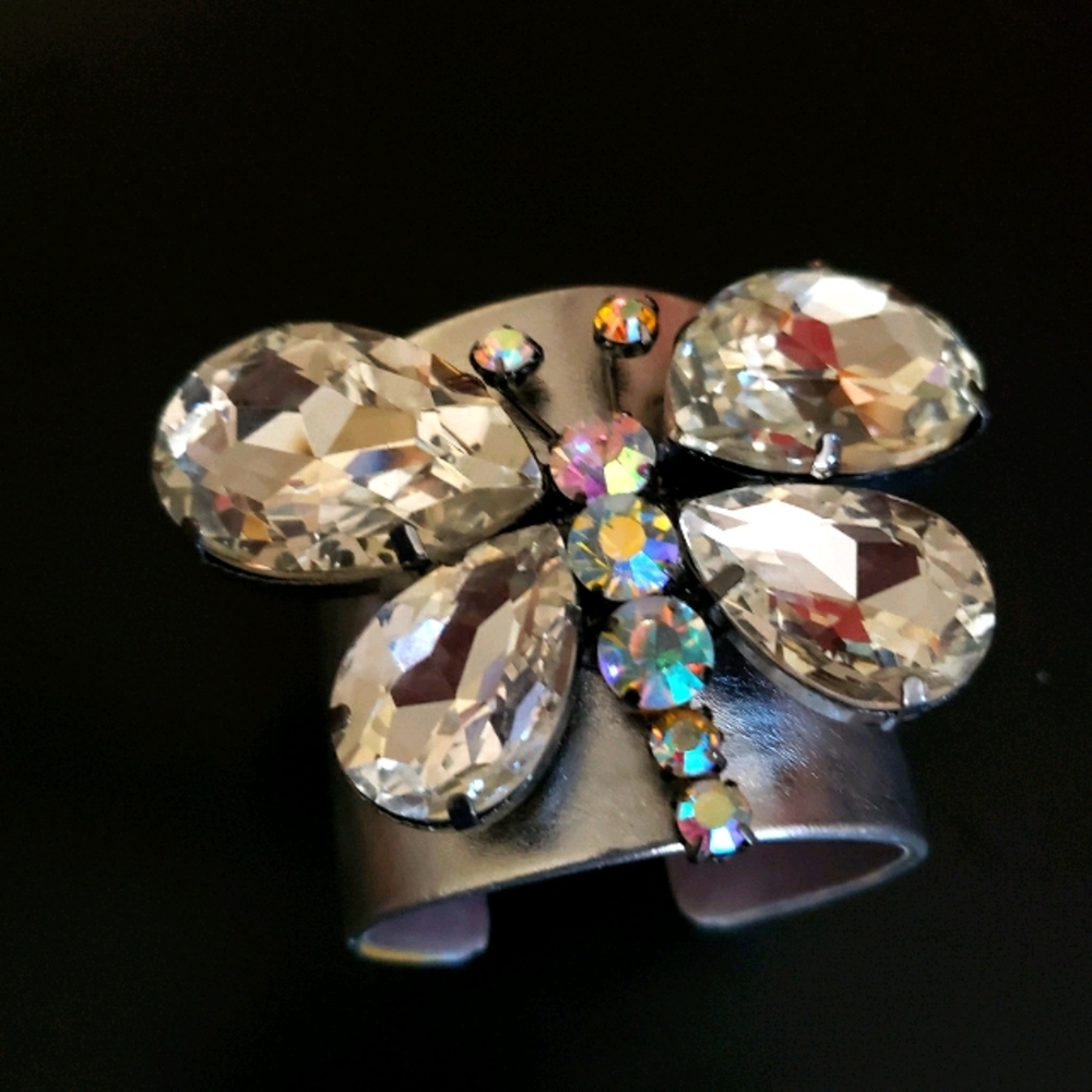 NWT Butterfly Crystal Bracelet